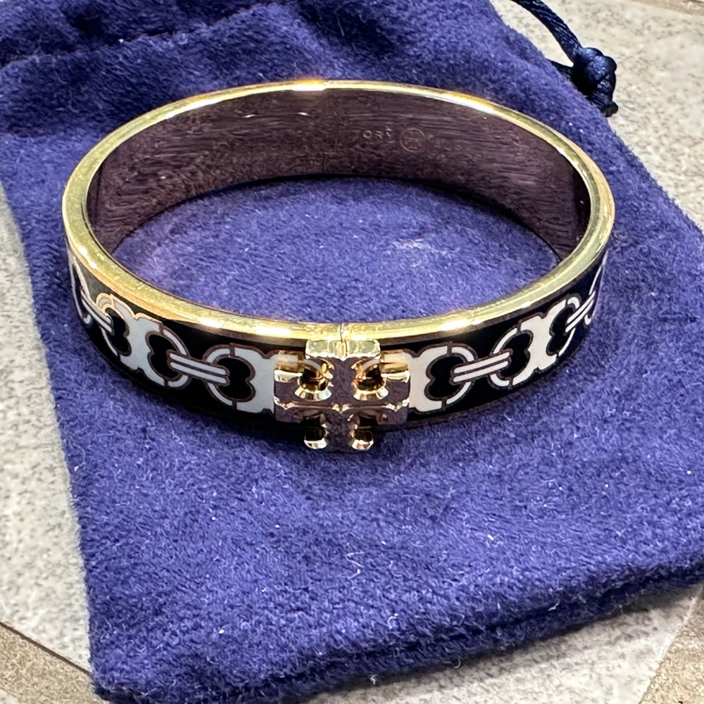 Tory Burch Kira Enamel Bracelet NWOT